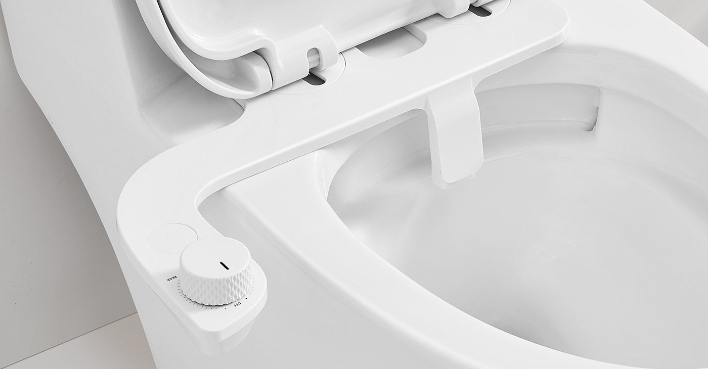 Bidet japonais r-kleent installé sur WC