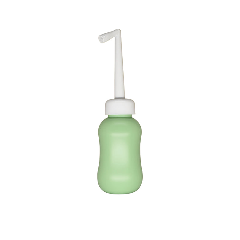 Douchette portable et bidet portable couleur vert de la marque spécialiste de toilette japonais Kleent