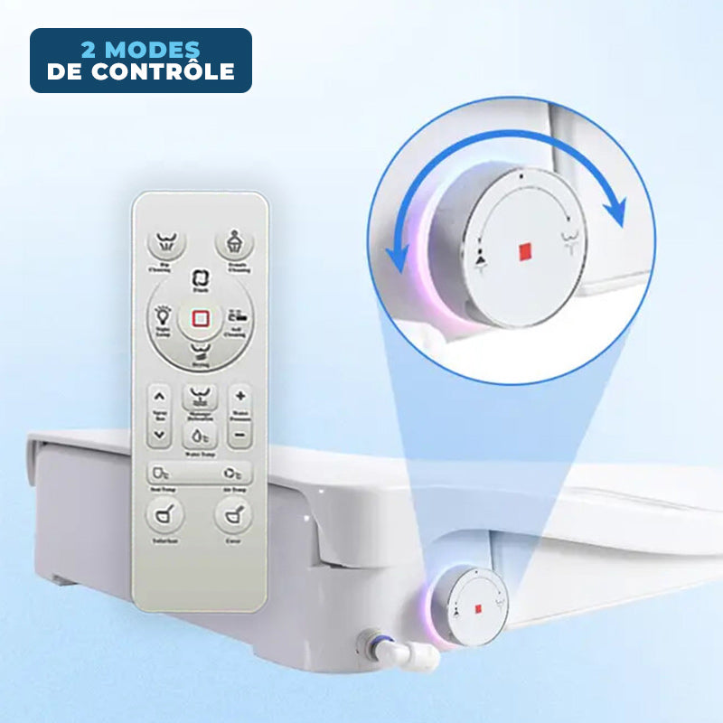Télécommande de contrôle abattant wc japonais