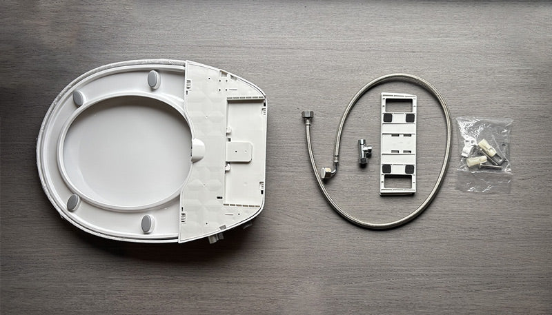 Kit complet abattant wc japonais non électrique kleent