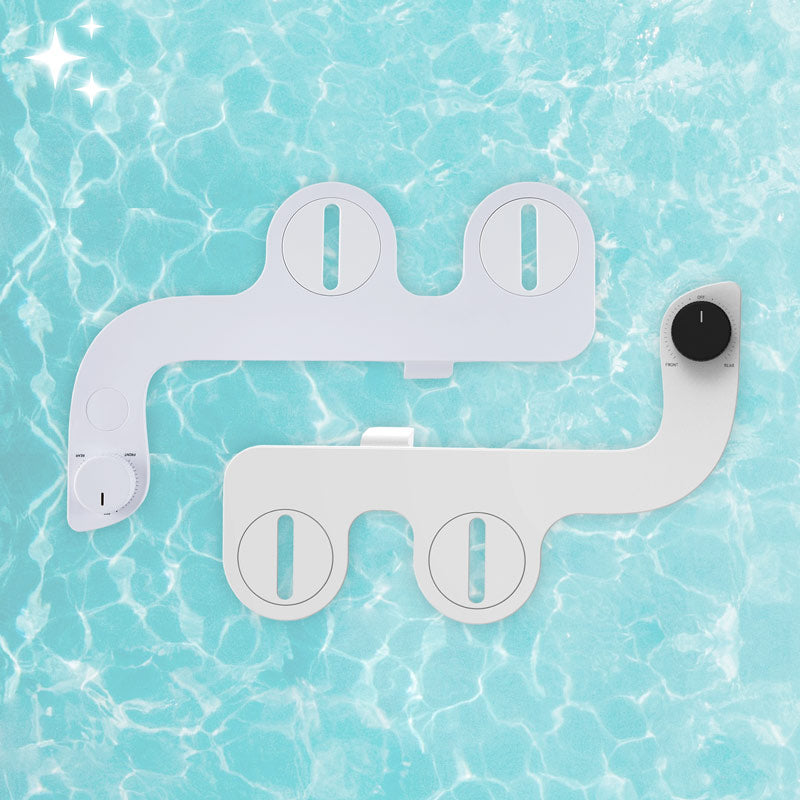 kit bidet japonais r-kleent modèle blanc et modèle noir