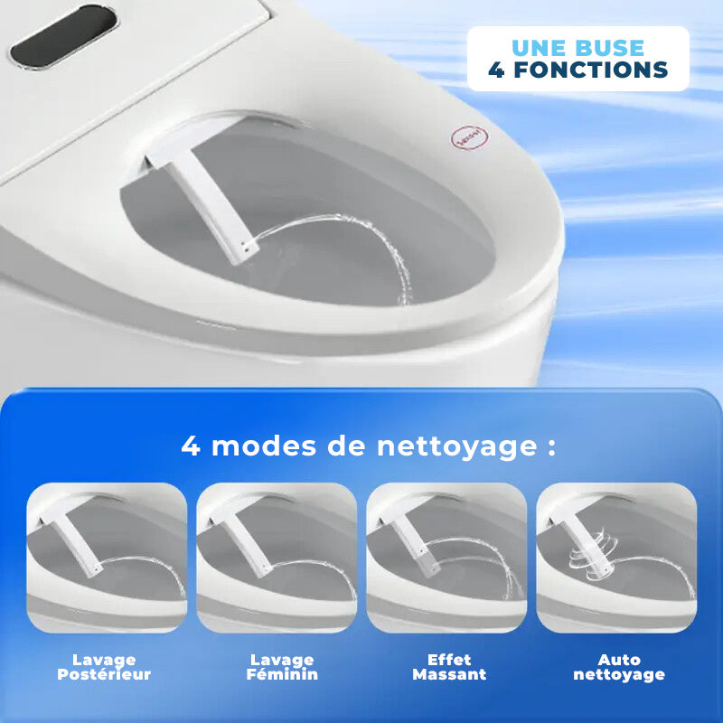 Abattant japonais lavant buse