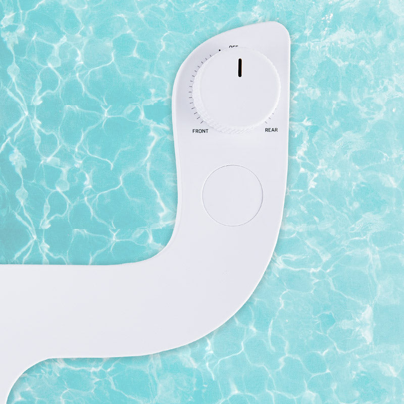 molette de commande blanche du bidet japonais r-kleent