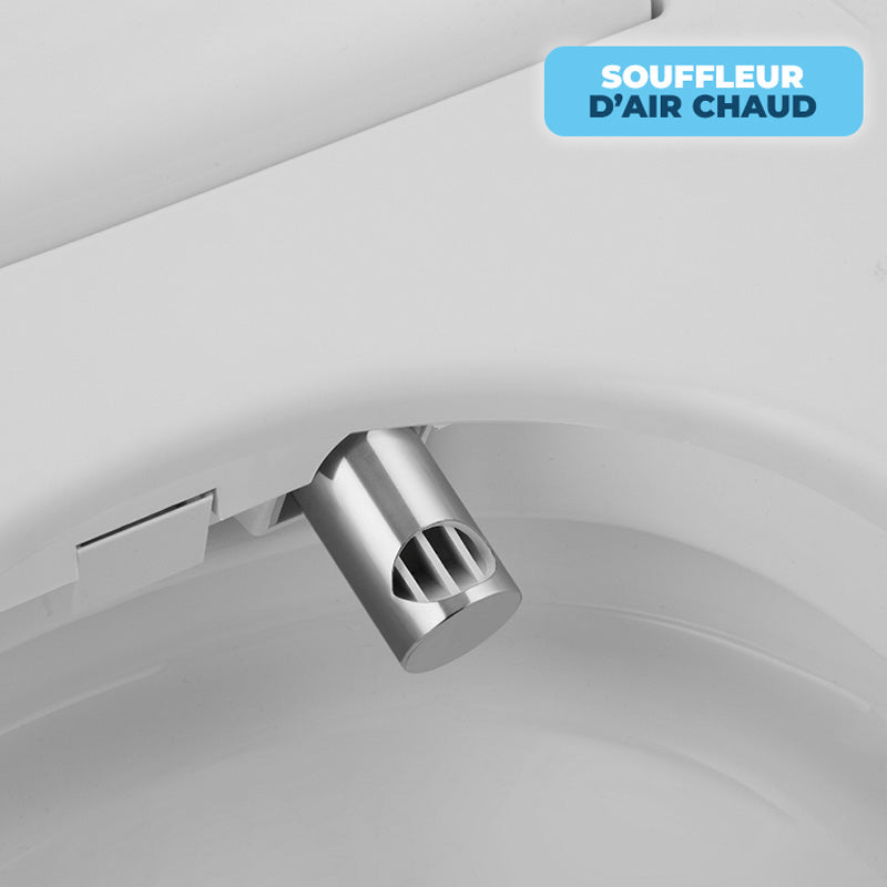 Séchage par souffleur d'air chaud toilette japonais Diamond +