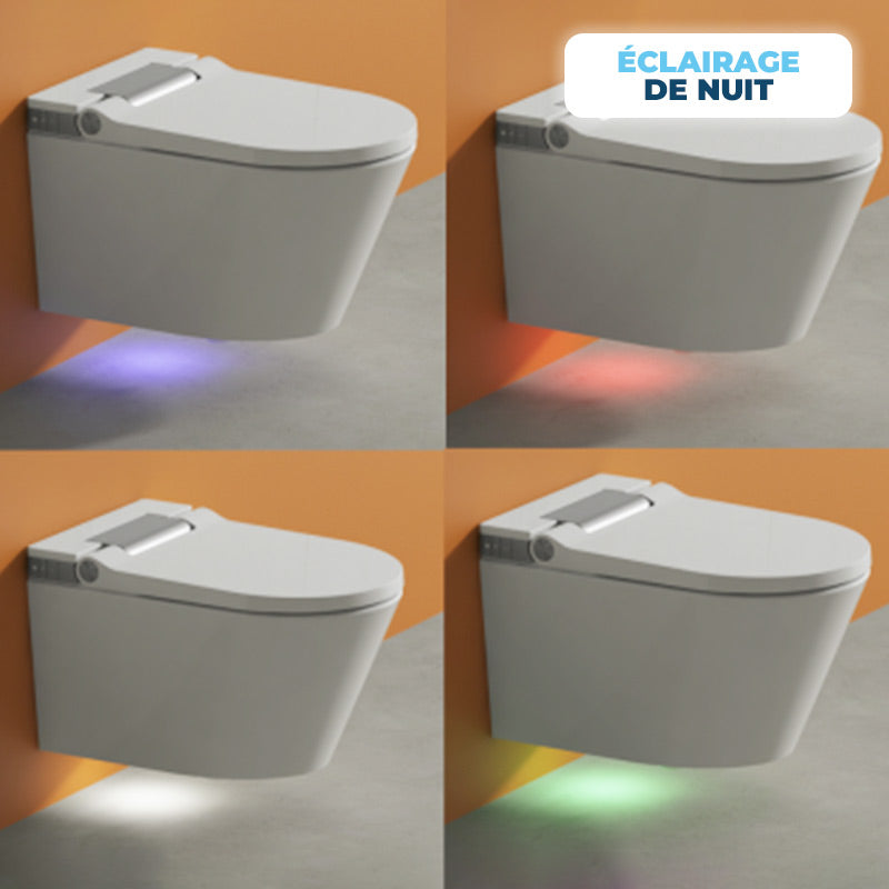 Éclairage nocturne du toilette japonais crystal suspens ultimate
