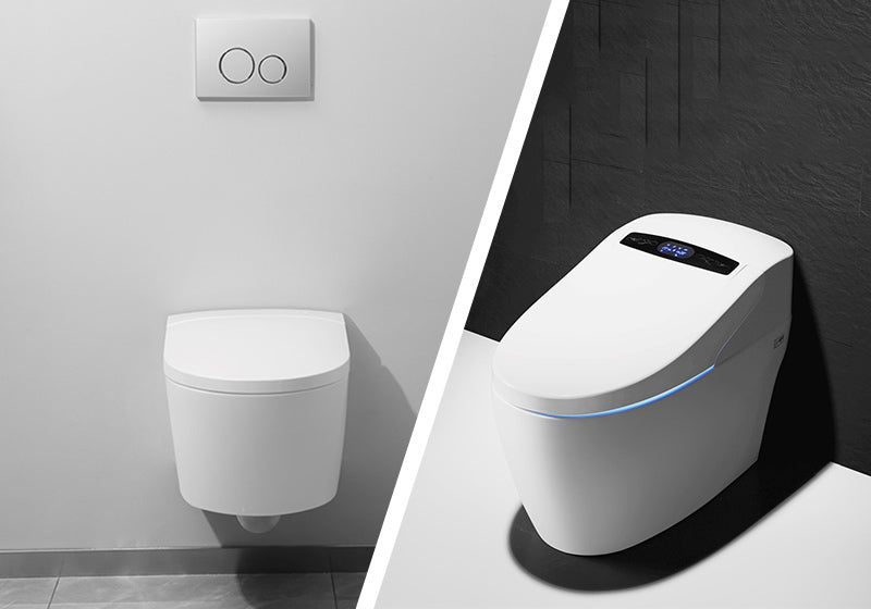 toilette japonais suspendu ou monobloc
