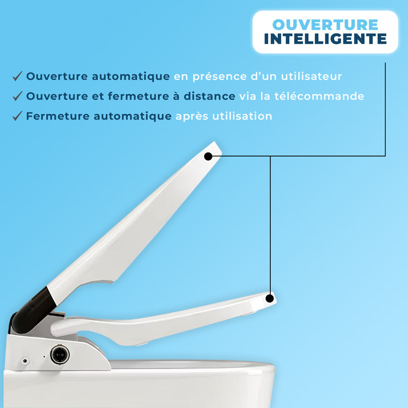 abattant wc japonais ouverture automatique i-kleent