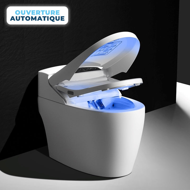 toilette japonais avec ouverture automatique par détecteur de présence  Platinium 2 Plus kleent