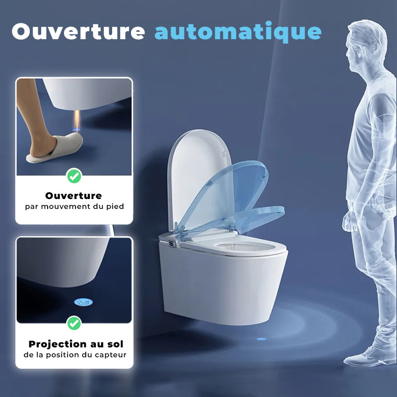 ouverture automatique toilette japonaise c-kleent